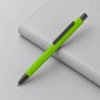 Металлическая шариковая ручка soft touch "Ellipse gum", светло-зеленый