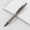 Ручка металлическая soft-touch шариковая «Tender», серо-стальной Ручка металлическая soft-touch шариковая «Tender», серо-стальной
