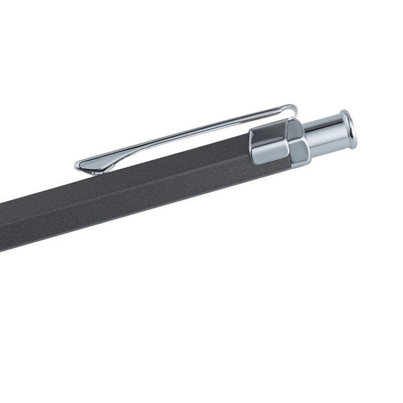 Ручка шариковая Pierre Cardin PRIZMA. Цвет - серый. Упаковка Е