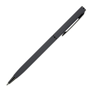 Ручка шариковая автоматическая BrunoVisconti® "PALERMO" цвет корпуса графитовый, soft-touch, 0.7 мм