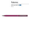 Ручка шариковая автоматическая BrunoVisconti® "PALERMO" цвет корпуса бордовый, soft-touch, 0.7 мм