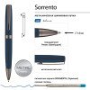 Ручка металлическая шариковая "Sorrento", синий матовый