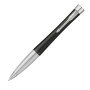 Ручка шариковая Parker модель Urban Muted Black CT в футляре, черный/серебристый