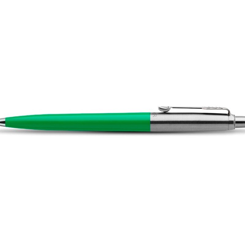 Шариковая ручка Parker Jotter ORIGINALS GREEN CT, стержень: M blue ЭКО-УПАКОВКА