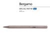 Ручка металлическая шариковая "Bergamo", сталь