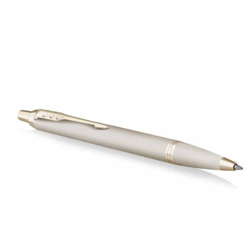 Шариковая ручка Parker IM Professionals Monochrome Champagne, стержень:M, цвет чернил: blue, в подарочной упаковке.