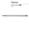 Ручка шариковая автоматическая BrunoVisconti® "PALERMO" цвет корпуса серебряный, 0.7 мм Ручка шариковая автоматическая BrunoVisconti® "PALERMO" цвет корпуса серебряный, 0.7 мм