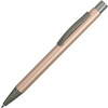 Ручка металлическая soft touch шариковая «Tender», розовое золото/серый
