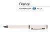 Ручка "Firenze" шариковая автоматическая софт-тач, белая Ручка "Firenze" шариковая автоматическая софт-тач, белая