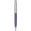 Шариковая ручка Parker Sonnet Essentials Violet SB Steel CT, цвет чернил black, перо: M, в подарочной упаковке.