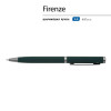 Ручка "Firenze" шариковая автоматическая софт-тач, зеленая