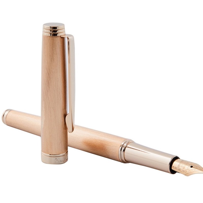 Ручка перьевая Pierre Cardin SHINE. Цвет - золотистый. Упаковка B-1