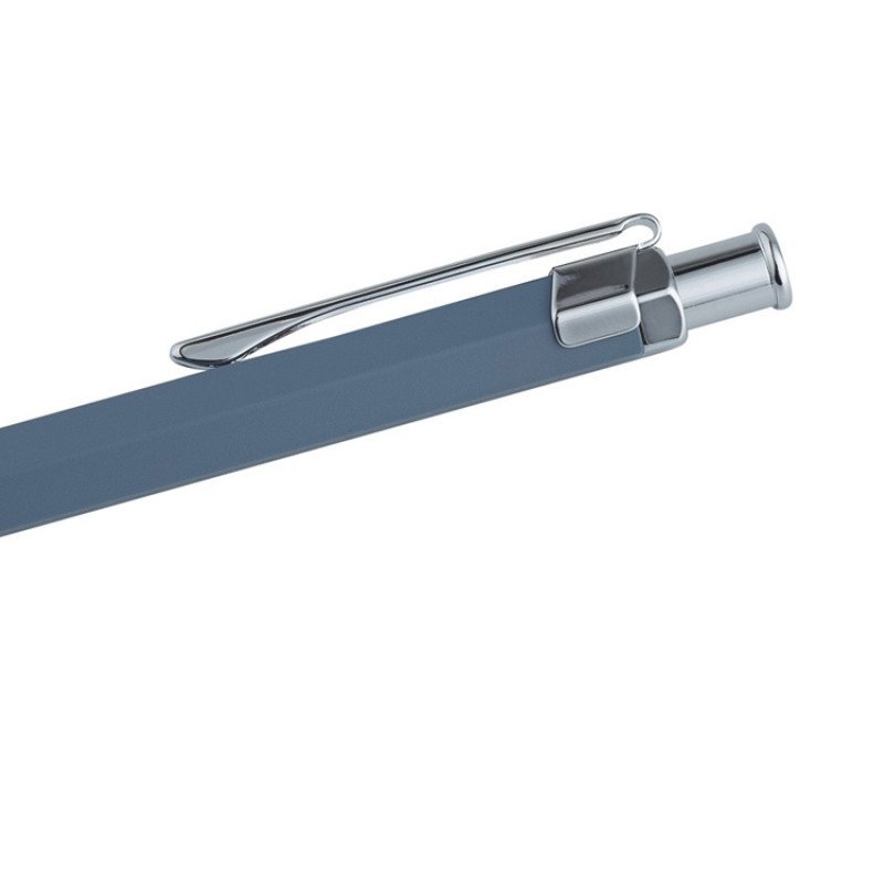 Ручка шариковая Pierre Cardin PRIZMA. Цвет - серо-голубой. Упаковка Е