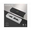 Шариковая ручка Parker IM Mat Black CT лак матовый, стержень: M, цвет чернил: blue, в подарочной упаковке.