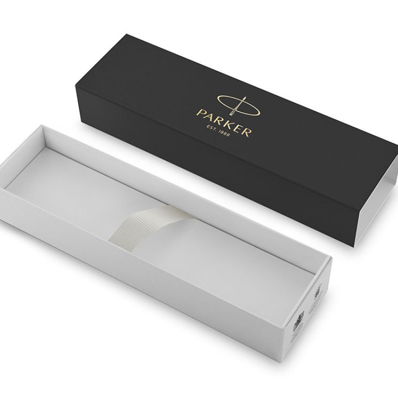 Ручка шариковая «Parker IM Core Brushed Metal GT», серебристый/золотистый