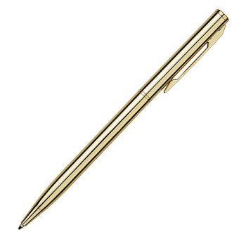 Ручка шариковая автоматическая BrunoVisconti® "PALERMO" цвет корпуса золотой, 0.7 мм