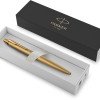 Шариковая ручка Parker Jotter XL SE20 Monochrome в подарочной упаковке, цвет: Gold, стержень Mblue