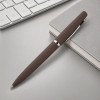 Ручка металлическая шариковая "Portofino", софт-тач, 1.0 мм, коричневый Ручка металлическая шариковая "Portofino", софт-тач, 1.0 мм, коричневый