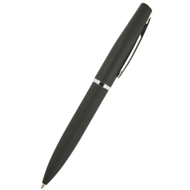 Ручка металлическая шариковая "Portofino", софт-тач, 1.0 мм, черный