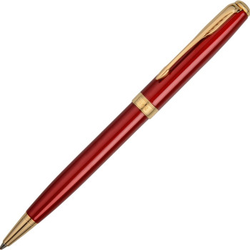Ручка шариковая Parker модель SON13 RED GT BP F.BLK GB, красный/золотистый