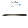 Ручка металлическая шариковая "Portofino", вороненая сталь Ручка металлическая шариковая "Portofino", вороненая сталь