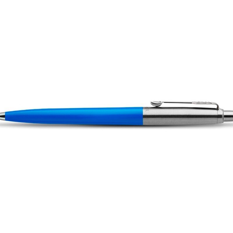 Шариковая ручка Parker Jotter ORIGINALS BLUE CT, стержень: M blue ЭКО-УПАКОВКА