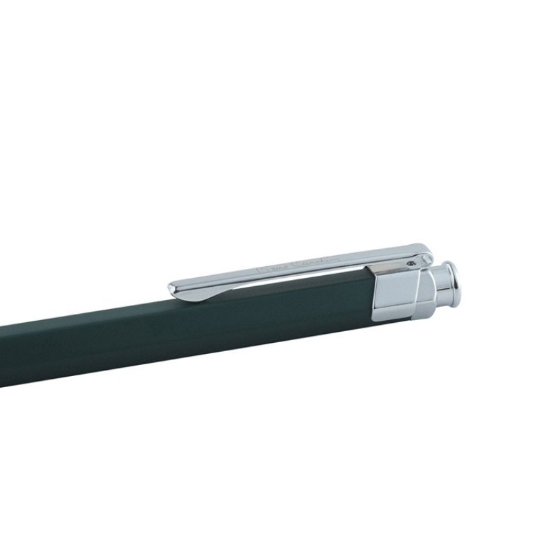 Ручка шариковая Pierre Cardin PRIZMA. Цвет - темно-зеленый. Упаковка Е
