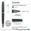 Ручка металлическая шариковая "Sorrento", зеленый матовый Ручка металлическая шариковая "Sorrento", зеленый матовый