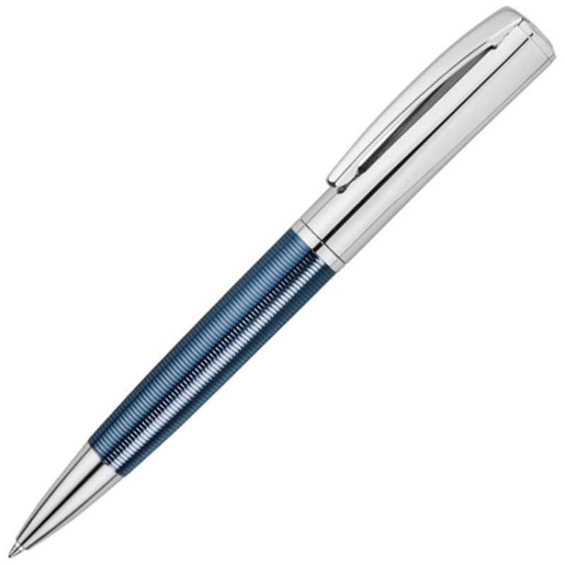 Ручка шариковая Cerruti 1881 модель «Conquest Blue» в футляре Ручка шариковая Cerruti 1881 модель «Conquest Blue» в футляре