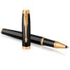 Ручка роллер «Parker IM Core Black GT», черный/золотистый