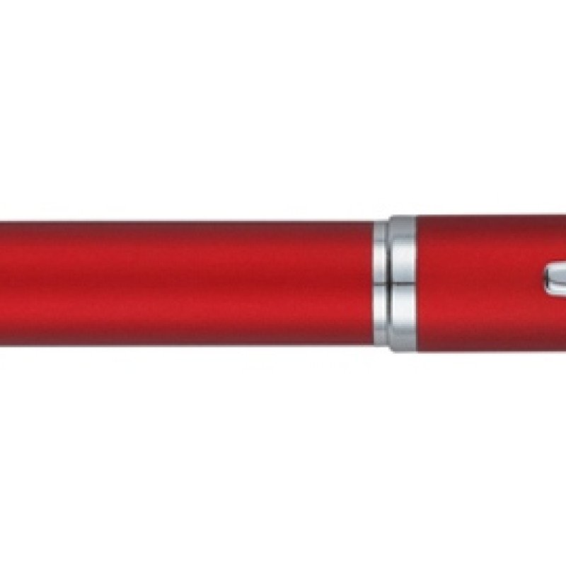 Ручка шариковая Pierre Cardin GAMME Classic с поворотным механизмом, красный матовый/серебро