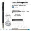 Ручка металлическая шариковая "Venezia Pragmatico" софт-тач,черный Ручка металлическая шариковая "Venezia Pragmatico" софт-тач,черный