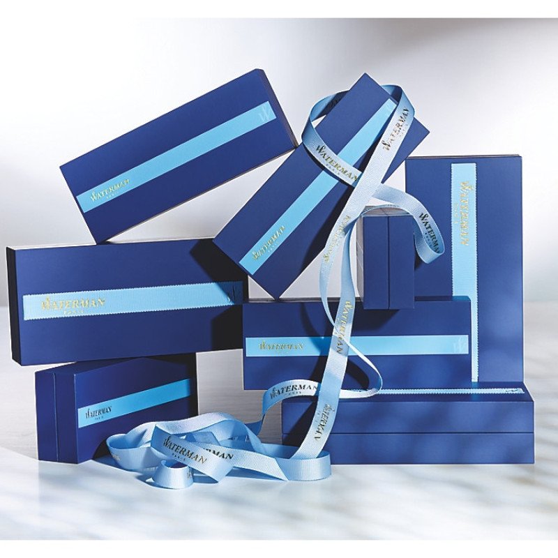 Шариковая ручка Waterman Expert 3, цвет: Stainless Steel CT, стержень: Mblue