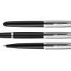 Перьевая ручка Parker 51 CORE BLACK CT, перо: F, цвет чернил: black, в подарочной упаковке. Перьевая ручка Parker 51 CORE BLACK CT, перо: F, цвет чернил: black, в подарочной упаковке.