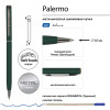 Ручка шариковая автоматическая BrunoVisconti® "PALERMO" цвет корпуса зеленый, soft-touch, 0.7 мм
