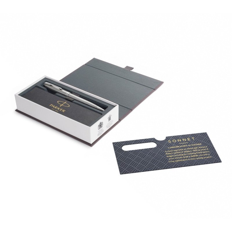 Ручка шариковая «Parker Sonnet Core Stainless Steel CT», серебристый