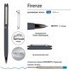 Ручка "Firenze" шариковая автоматическая софт-тач, серая Ручка "Firenze" шариковая автоматическая софт-тач, серая