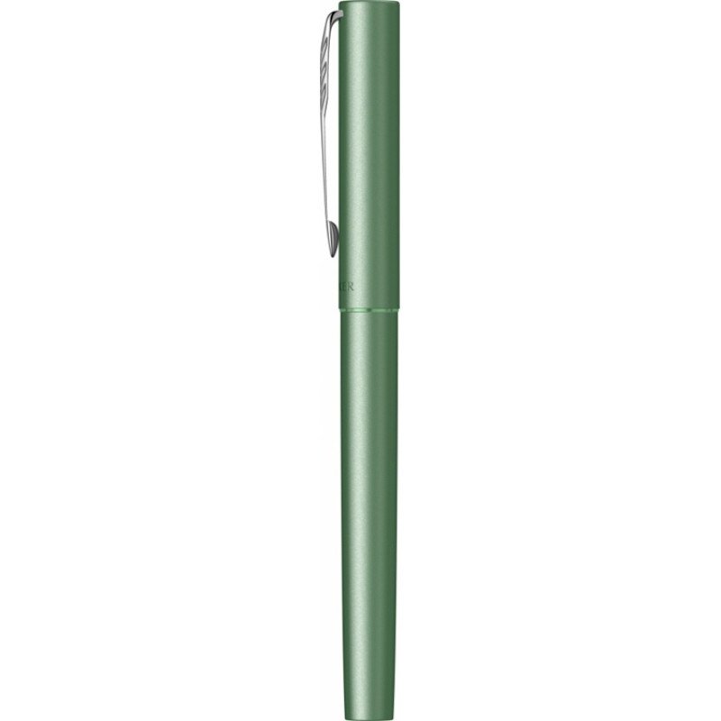 Ручка-роллер Parker Vector XL Green CT, цвет чернил black, стержень: F, в подарочной упаковке. Ручка-роллер Parker Vector XL Green CT, цвет чернил black, стержень: F, в подарочной упаковке.