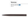 Ручка шариковая автоматическая BrunoVisconti "VERONA" цвет корпуса вороненая сталь, 1 мм, синяя