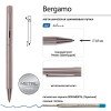 Ручка металлическая шариковая "Bergamo", сталь
