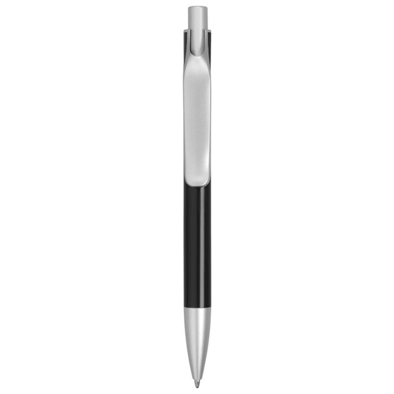 Ручка металлическая шариковая «Large», черный/серебристый