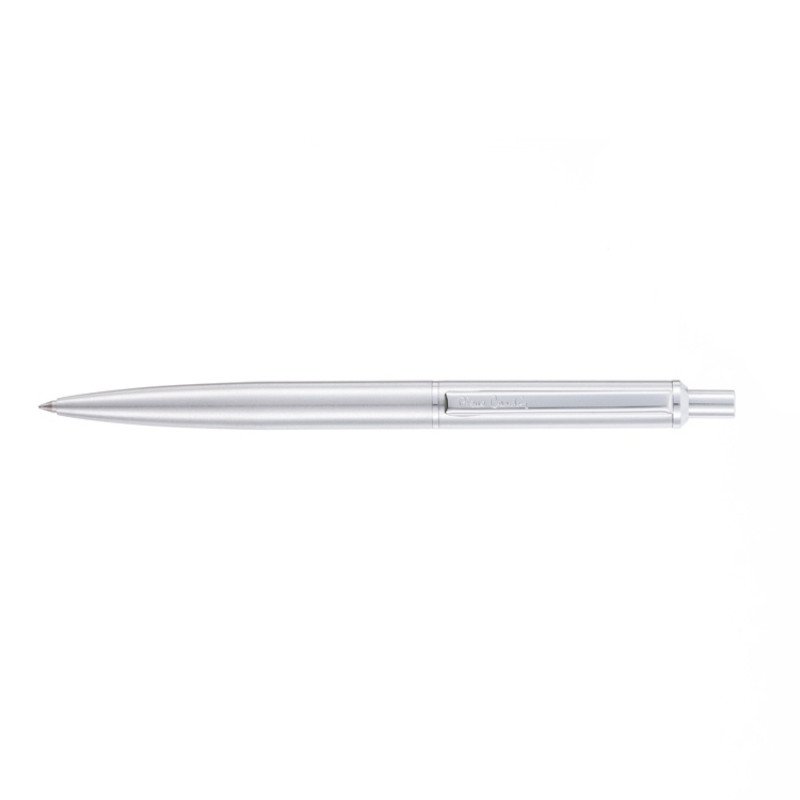 Ручка шариковая Pierre Cardin GAMME Classic. Цвет - серебристый. Упаковка Е