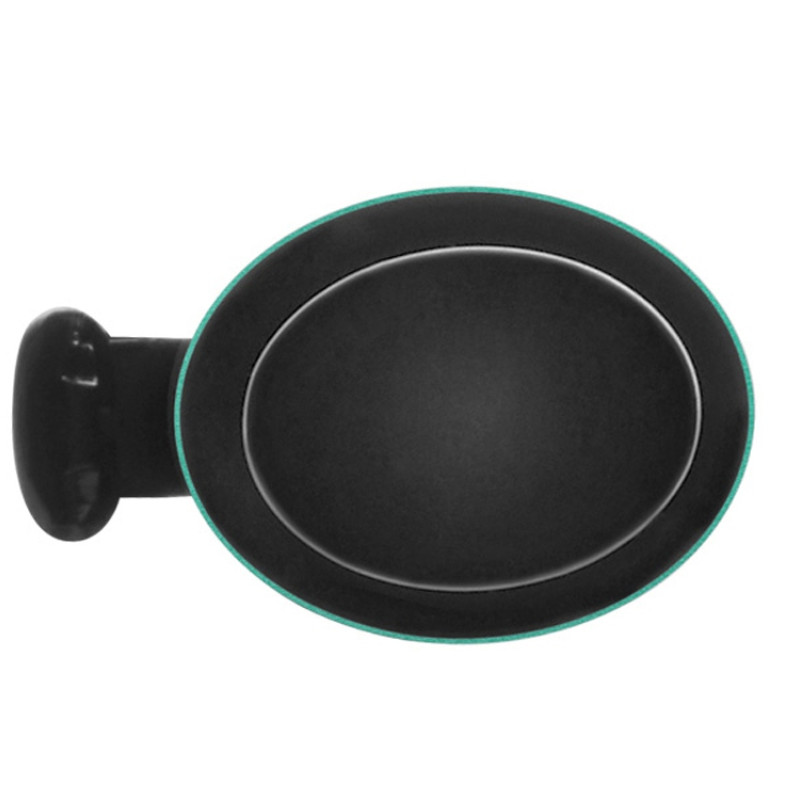 Металлическая шариковая ручка soft touch "Ellipse gum", бирюзовый