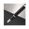 Перьевая ручка Parker IM Mat Black CT, перо: F, цвет чернил: blue, в подарочной упаковке.