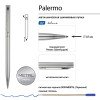 Ручка шариковая автоматическая BrunoVisconti® "PALERMO" цвет корпуса серебряный, 0.7 мм Ручка шариковая автоматическая BrunoVisconti® "PALERMO" цвет корпуса серебряный, 0.7 мм