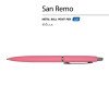 Ручка металлическая шариковая "San Remo", софт-тач, 1.0 мм, коралловый