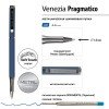 Ручка металлическая шариковая "Venezia Pragmatico" софт-тач, синий Ручка металлическая шариковая "Venezia Pragmatico" софт-тач, синий