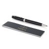 Ручка шариковая «Parker Sonnet Core Black Lacquer CT», черный/серебристый