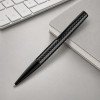 Ручка шариковая металлическая "Elegance" из карбонового волокна, черный