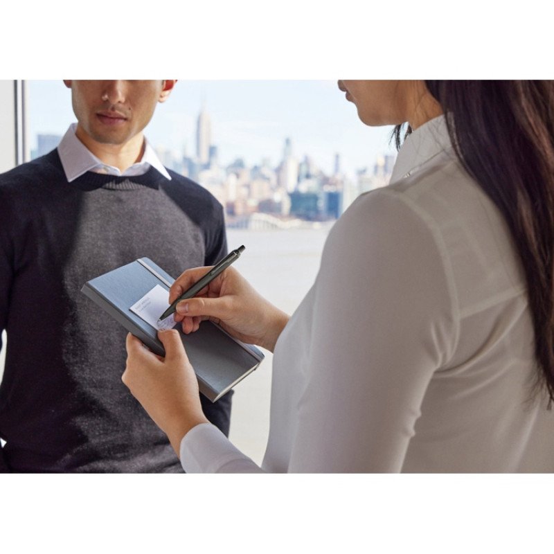 Шариковая ручка Parker IM Monochrome Black, стержень:M, цвет чернил: blue, в подарочной упаковке.